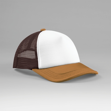 Casquette trucker 5 panneaux multicolor