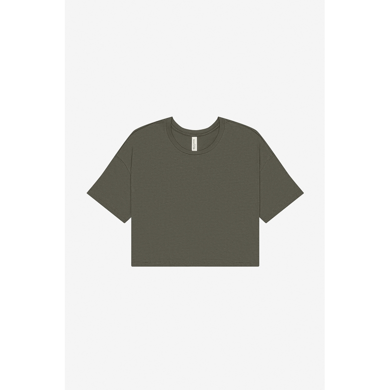 T-shirt crop femme