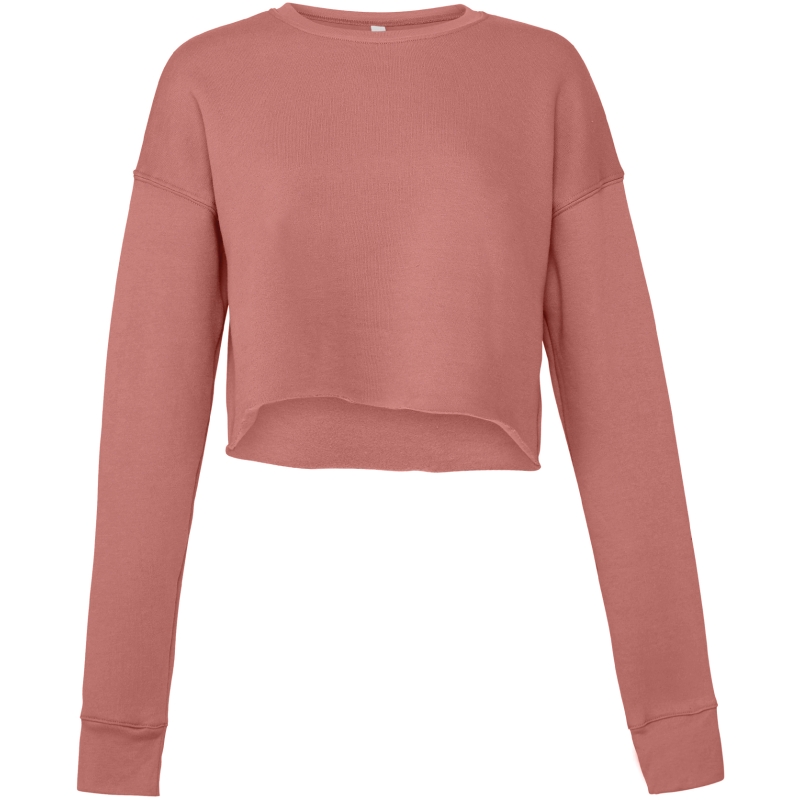 Sweat-shirt crop femme