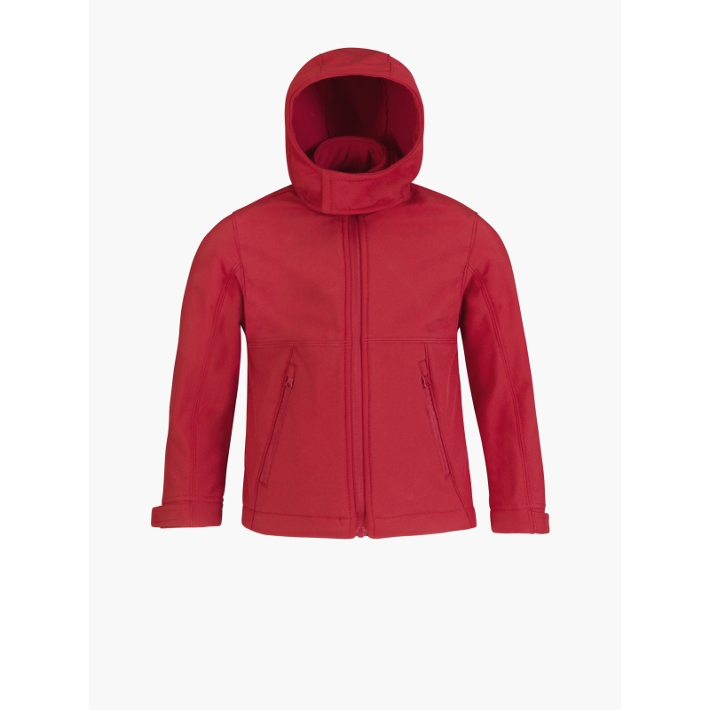 Veste softshell capuche enfant