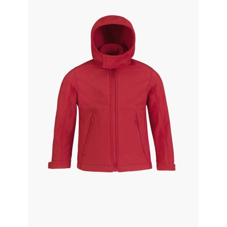 Veste softshell capuche enfant