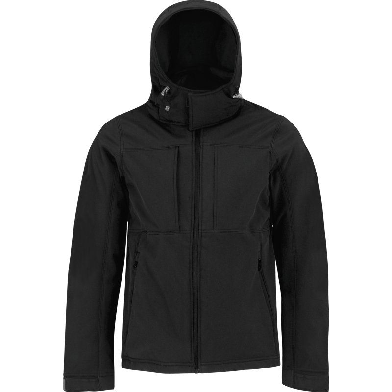 Veste softshell capuche homme