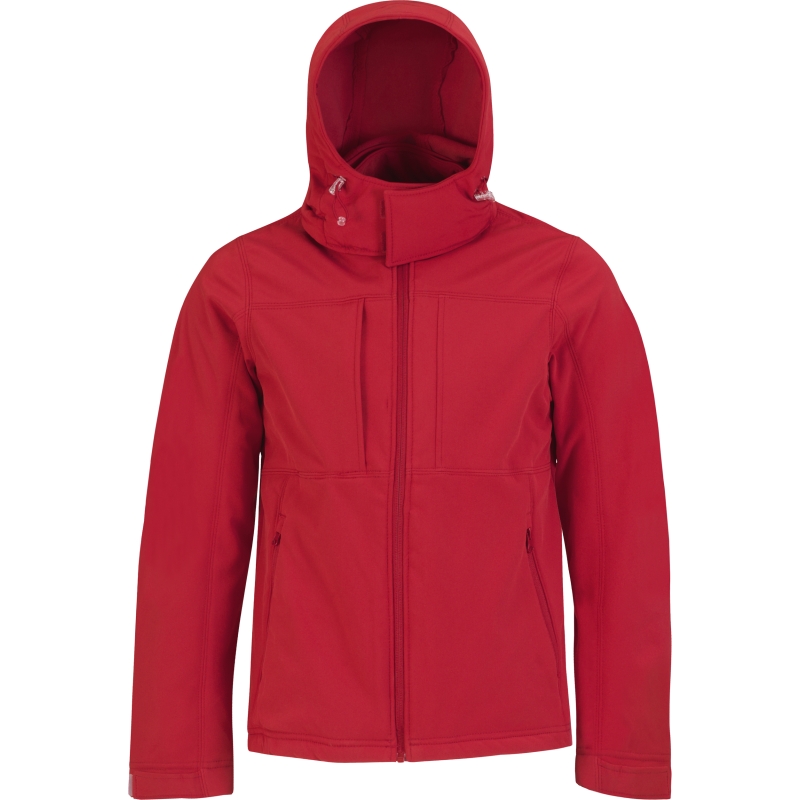 Veste softshell capuche homme