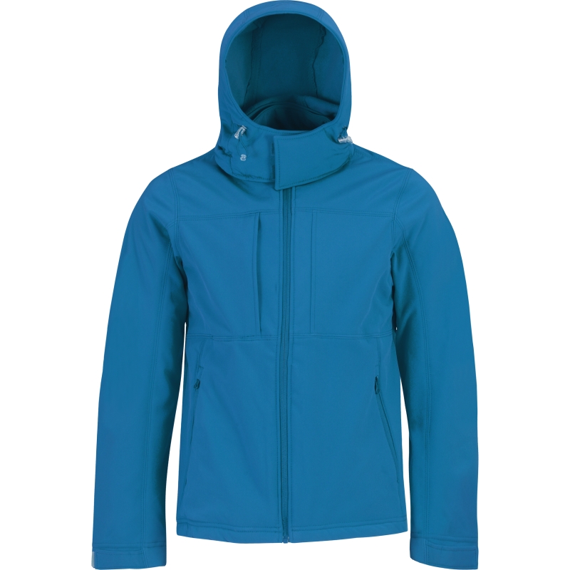 Veste softshell capuche homme