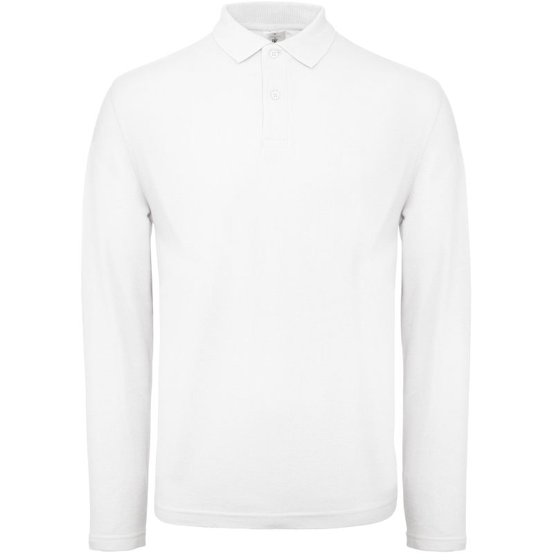 Polo homme ID.001 manches longues