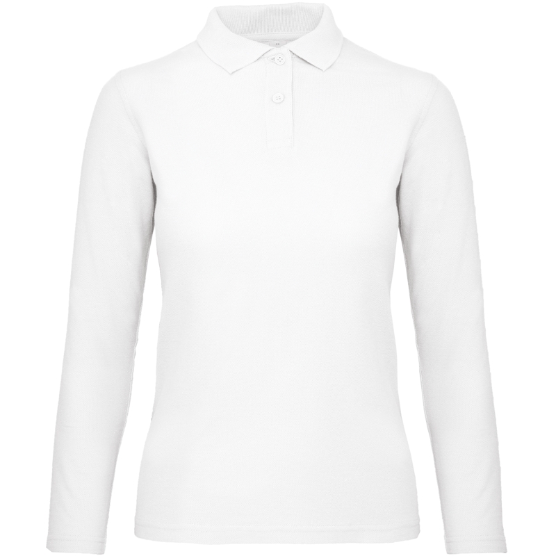 Polo femme ID.001 manches longues