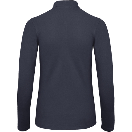 Polo femme ID.001 manches longues