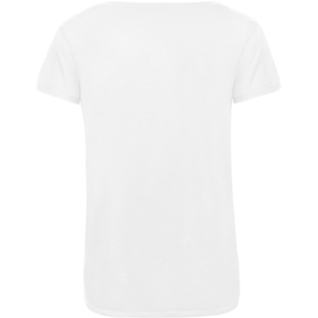 T-shirt Triblend col rond Femme