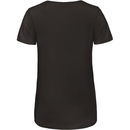 T-shirt Triblend col V Femme