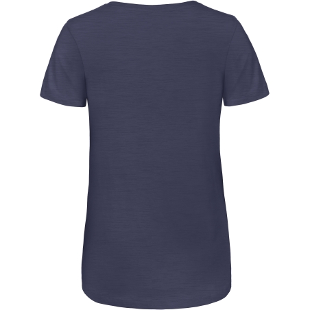T-shirt Triblend col V Femme