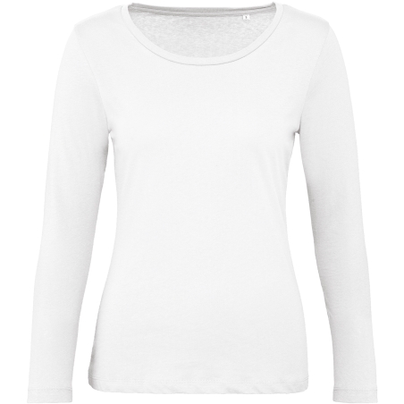 T-shirt bio Inspire femme manches longues