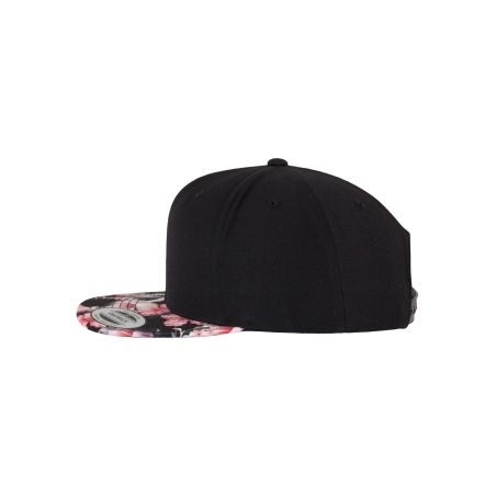 Casquette floral snapback