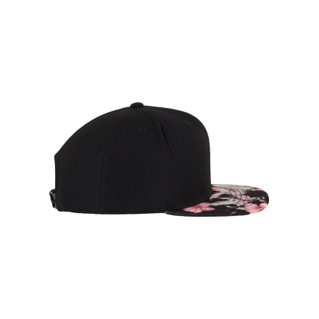 Casquette floral snapback