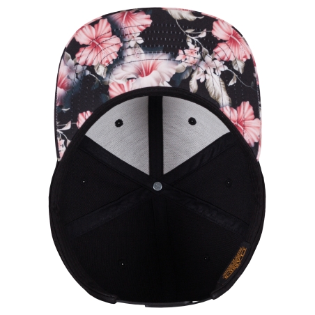 Casquette floral snapback