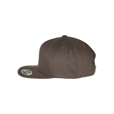 Casquette snapback en coton organique