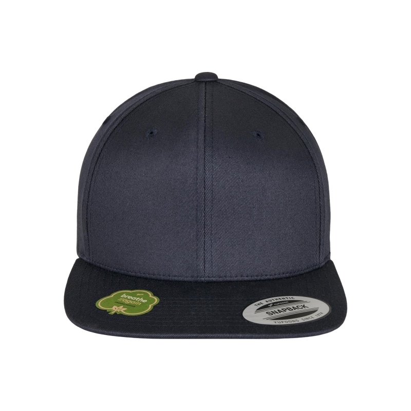 Casquette snapback en coton organique