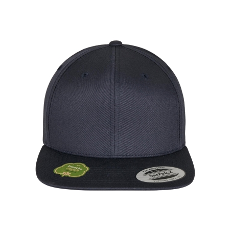 Casquette snapback en coton organique