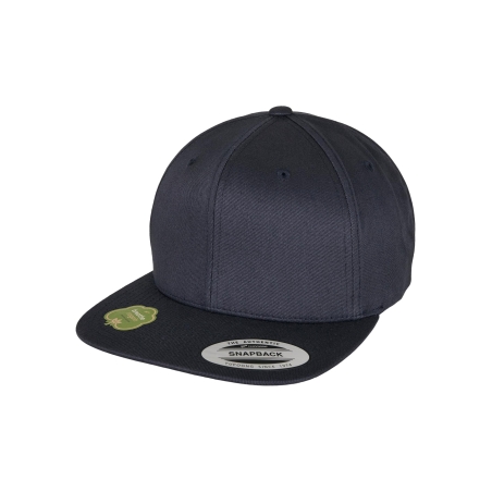 Casquette snapback en coton organique