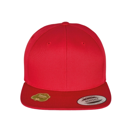 Casquette snapback en coton organique