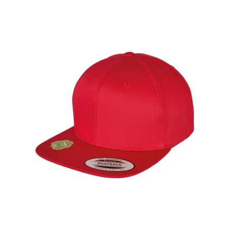 Casquette snapback en coton organique