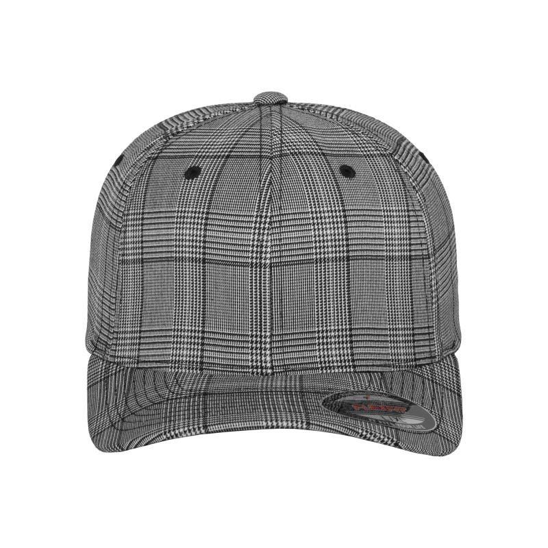 Casquette motif prince de galles