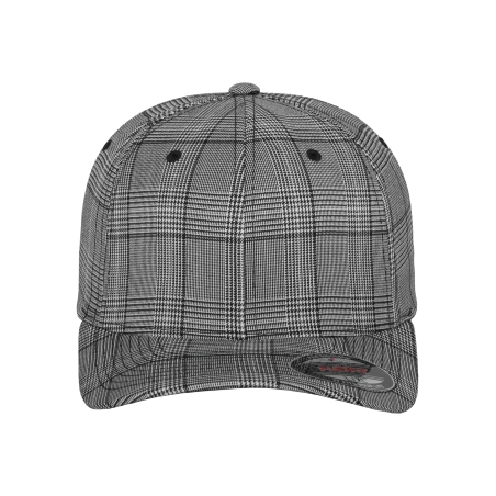 Casquette motif prince de galles