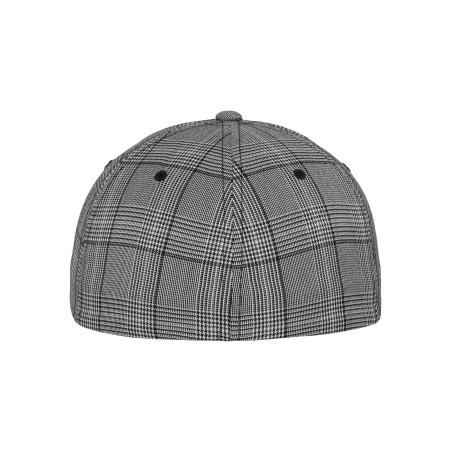 Casquette motif prince de galles