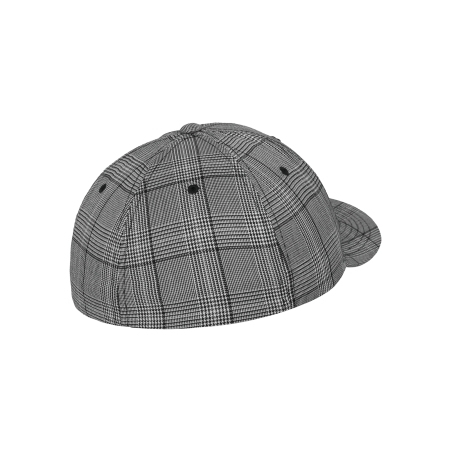 Casquette motif prince de galles