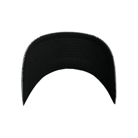 Casquette motif prince de galles