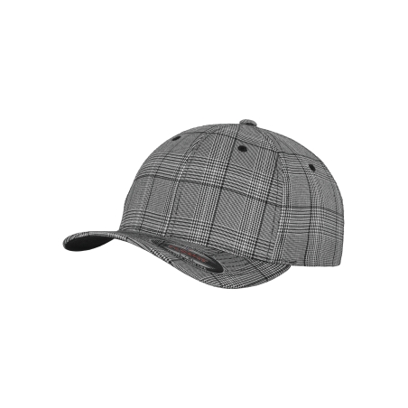 Casquette motif prince de galles