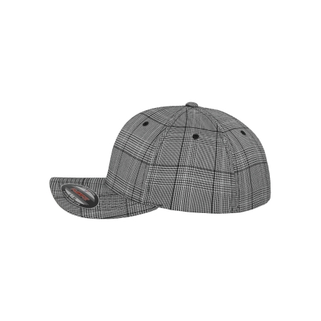 Casquette motif prince de galles