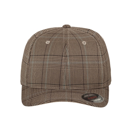 Casquette motif prince de galles