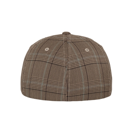 Casquette motif prince de galles
