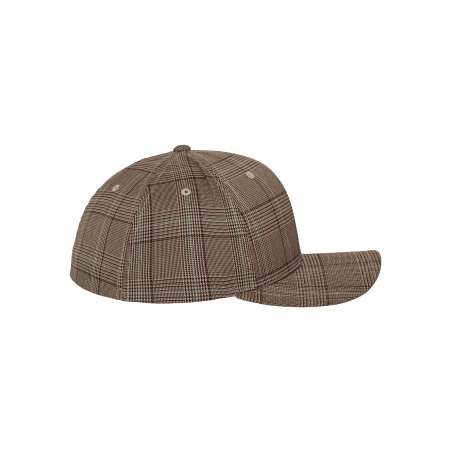 Casquette motif prince de galles
