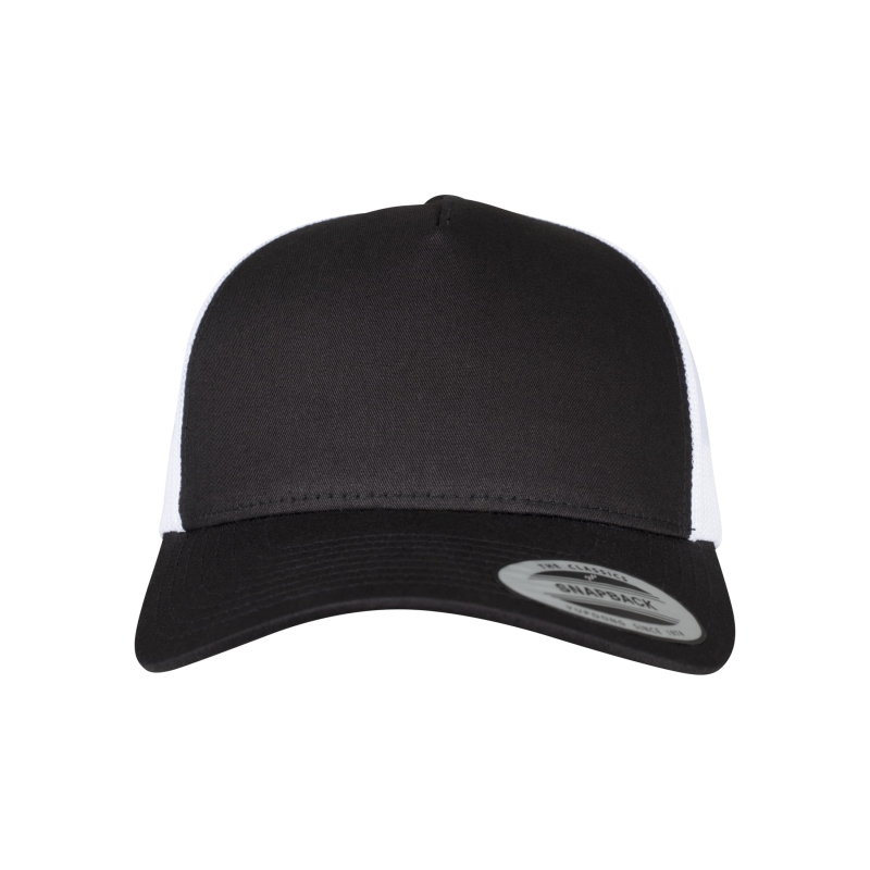 Casquette trucker retro bicolore