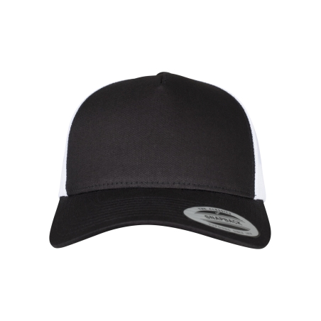 Casquette trucker retro bicolore