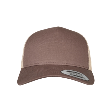 Casquette trucker retro bicolore
