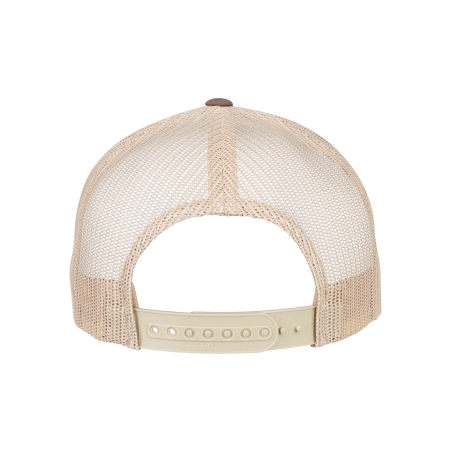 Casquette trucker retro bicolore