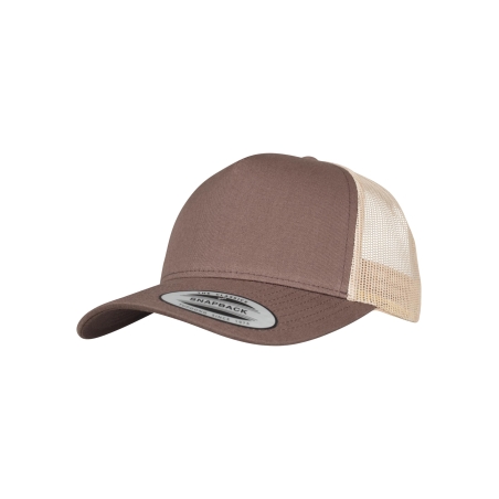 Casquette trucker retro bicolore