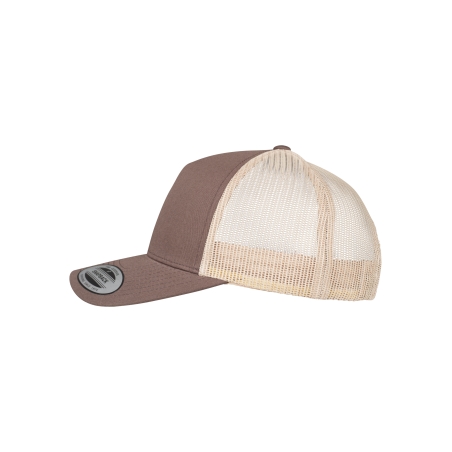 Casquette trucker retro bicolore