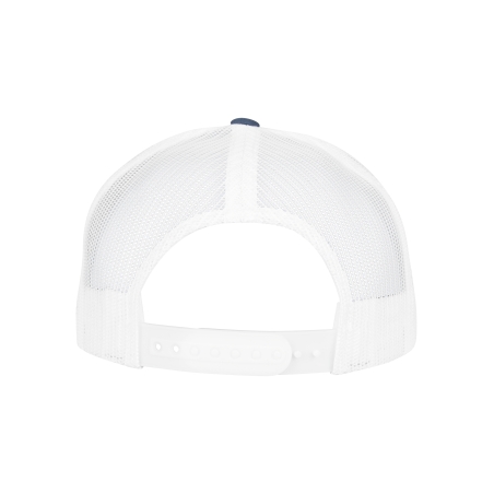 Casquette trucker retro bicolore