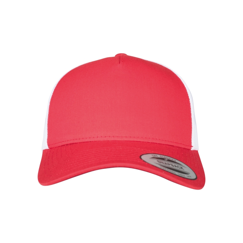 Casquette trucker retro bicolore
