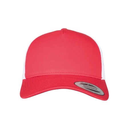 Casquette trucker retro bicolore