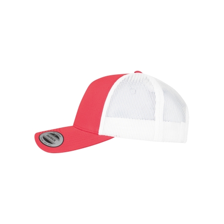 Casquette trucker retro bicolore