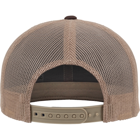 Casquette retro trucker bicolore