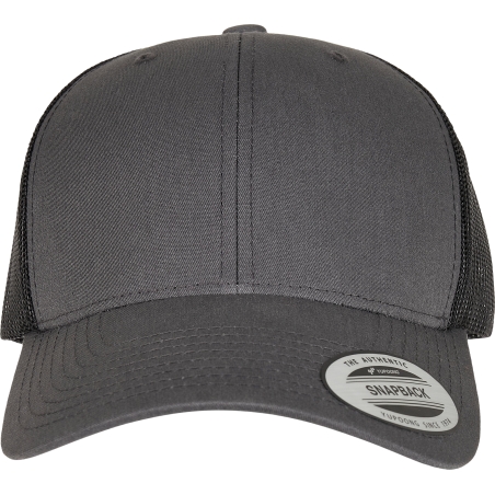 Casquette retro trucker bicolore