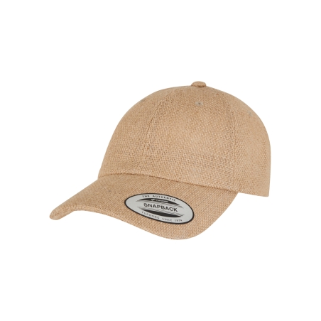 Casquette Dad en jute unisexe