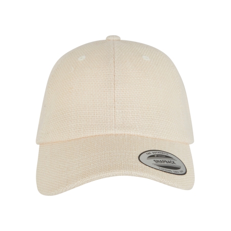 Casquette Dad en jute unisexe