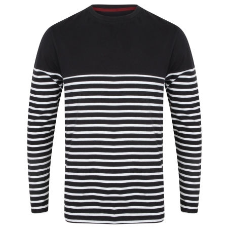 T-shirt breton à manches longues