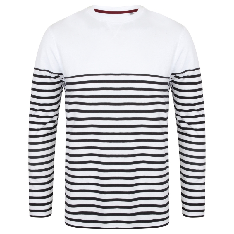 T-shirt breton à manches longues